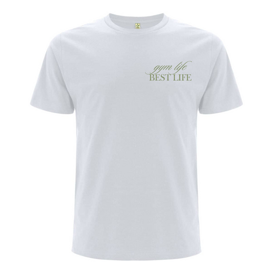 T-Shirt "gym life best life" 